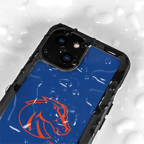 Boise State University Broncos Mascot iPhone 15 Waterproof Case